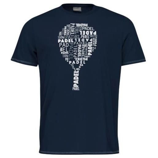 Head maglietta per ragazzi Head padel typo t-shirt jr - dark blue