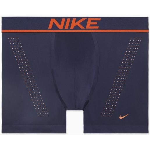 Nike boxer sportivi da uomo Nike dri-fit elite micro trunk 1p - obsidian/team orange