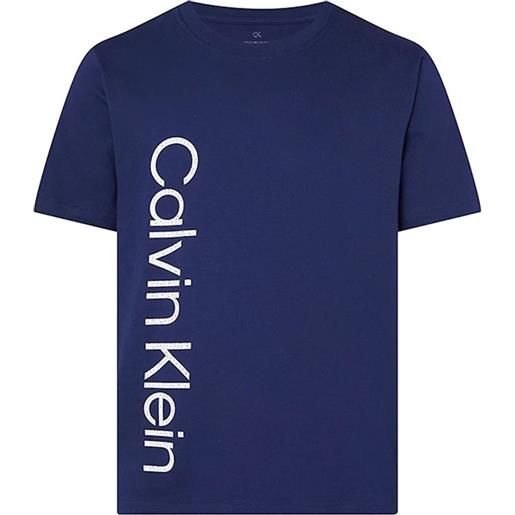 Calvin Klein t-shirt da uomo Calvin Klein pw ss t- shirt - peacoat