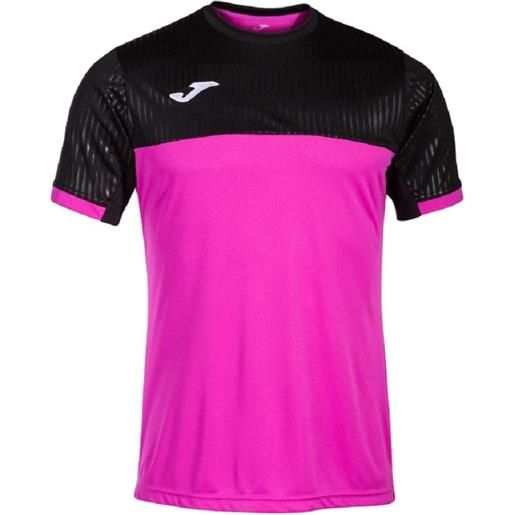 Joma t-shirt da uomo Joma montreal short sleeve t-shirt m - pink/black