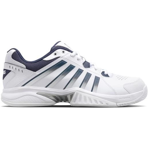 K-Swiss scarpe da tennis da uomo K-Swiss court receiver v - white/peacoat/silver