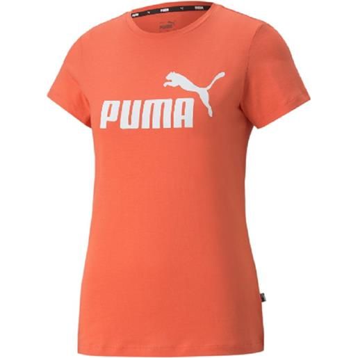 Puma maglietta donna Puma ess logo tee - salmon
