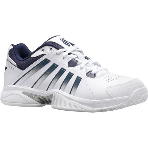 K-Swiss scarpe da tennis da uomo K-Swiss court receiver v omni - white/peacoat/silver