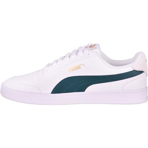 Puma sneakers da uomo Puma shuffle - white/varsitygreen/gold