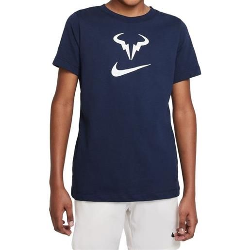 Nike maglietta per ragazzi Nike court dri-fit tee rafa - obsidian