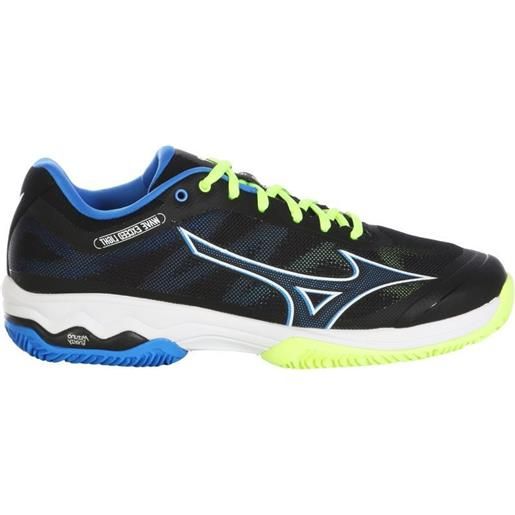 Mizuno scarpe da tennis da uomo Mizuno wave exceed light 5 cc - black/neo lime/supersonic