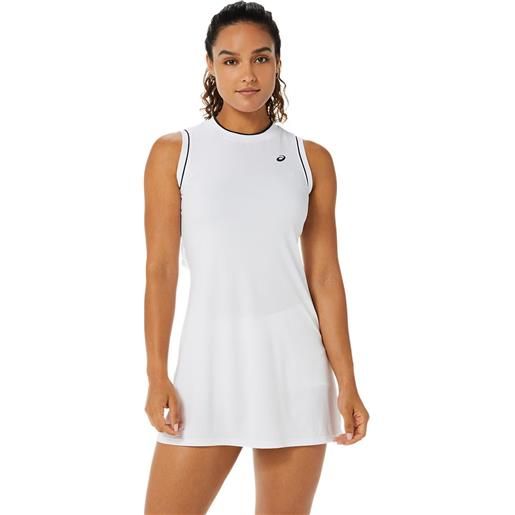 Asics vestito da tennis da donna Asics court w dress - brilliant white