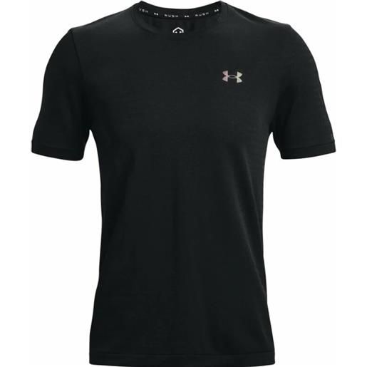 Under Armour t-shirt da uomo Under Armour men's ua rush seamless geo. Sport short sleeve - black
