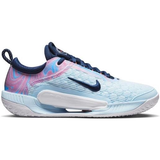 Nike scarpe da tennis da uomo Nike zoom court nxt - glacier blue/midnight navy/white