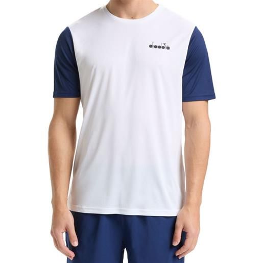 Diadora t-shirt da uomo Diadora ss core t-shirt t - optical white