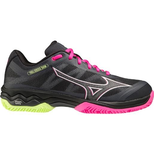 Mizuno scarpe da donna per il padel Mizuno wave exceed light padel - ebony/pinkglo/neolime