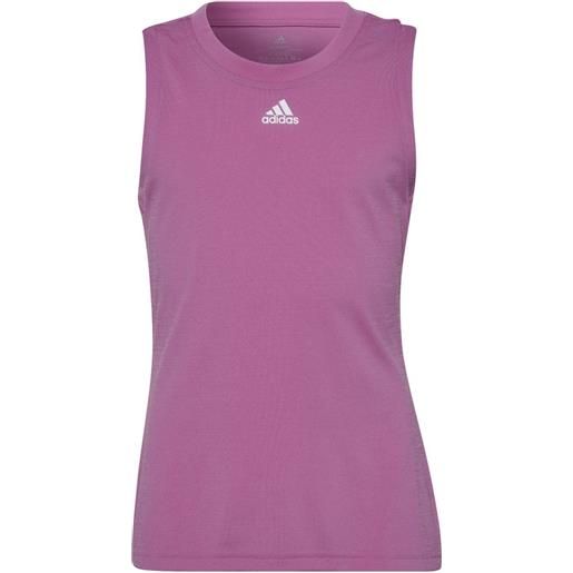 Adidas maglietta per ragazze Adidas g new york city y-tank - semi pulse lilac