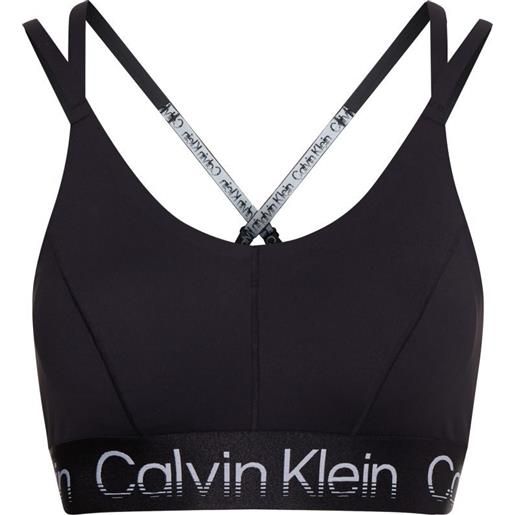 Calvin Klein reggiseno Calvin Klein wo high support sports bra - black beauty