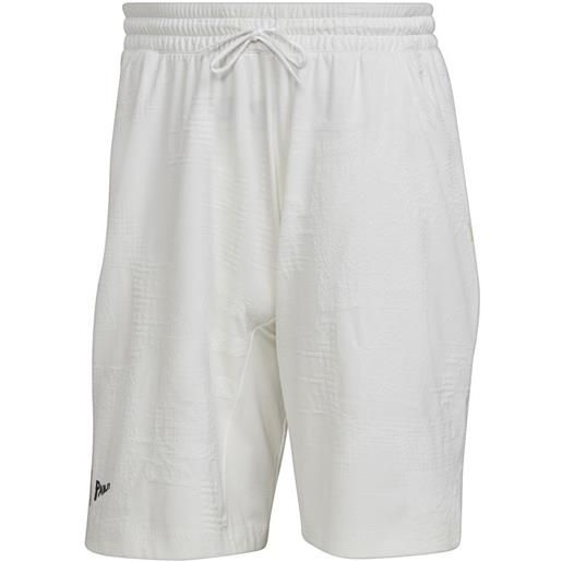 Adidas pantaloncini da tennis da uomo Adidas london shorts 9" - white