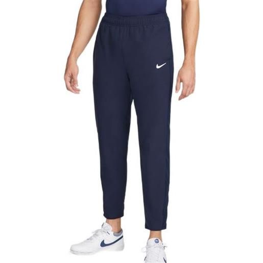 Nike pantaloni da tennis da uomo Nike court advantage trousers - obsidian/white