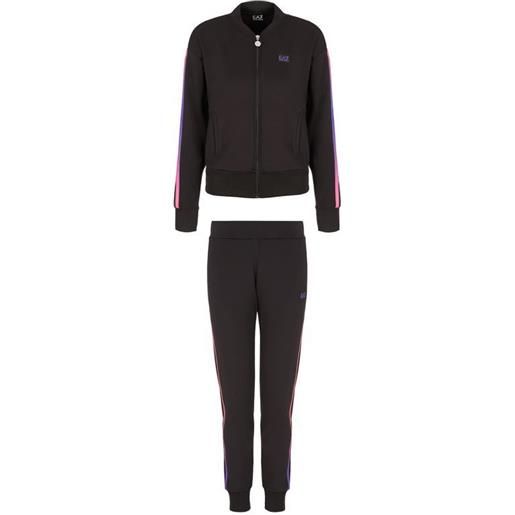 EA7 tuta da tennis da donna EA7 woman jersey tracksuit - black