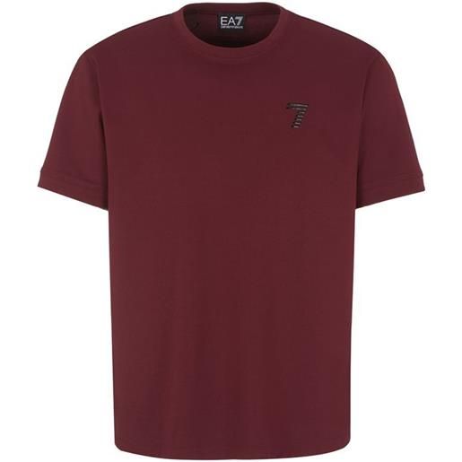 EA7 t-shirt da uomo EA7 man jersey t-shirt - windsor wine