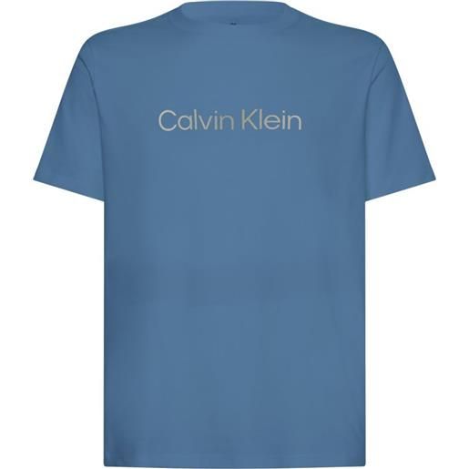 Calvin Klein t-shirt da uomo Calvin Klein pw ss t-shirt - copen blue
