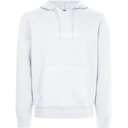 Calvin Klein felpa da tennis da uomo Calvin Klein pw hoodie - bright white