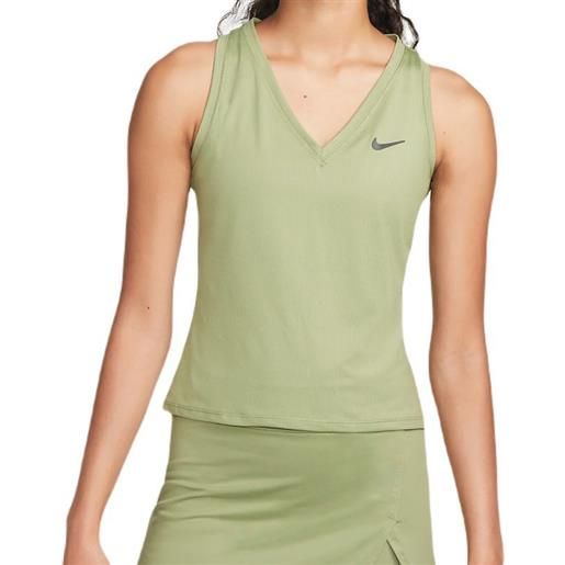 Nike top da tennis da donna Nike court dri-fit victory tank - alligator/black
