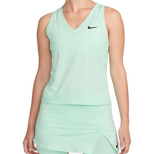 Nike top da tennis da donna Nike court dri-fit victory tank - mint foam/mint foam/black
