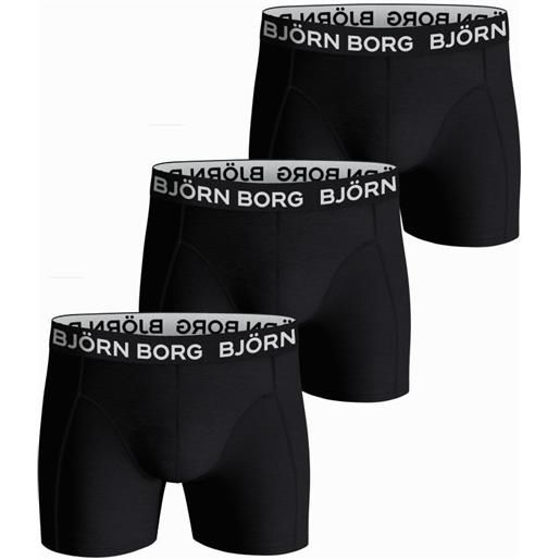 Björn Borg boxer sportivi da uomo Björn Borg essential boxer 3p - black