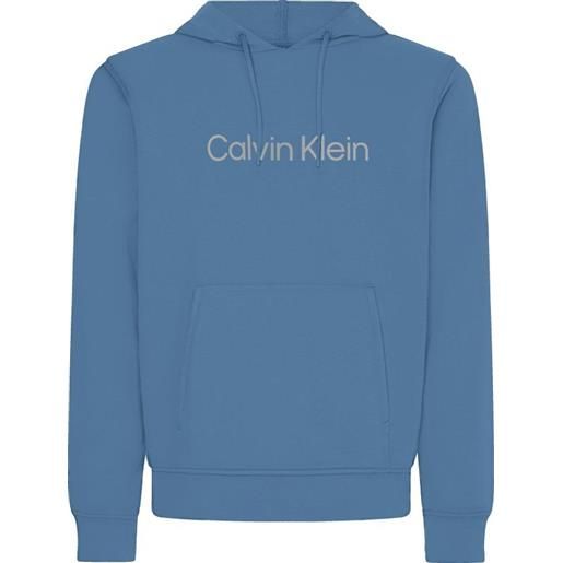 Calvin Klein felpa da tennis da uomo Calvin Klein pw hoodie - copen blue