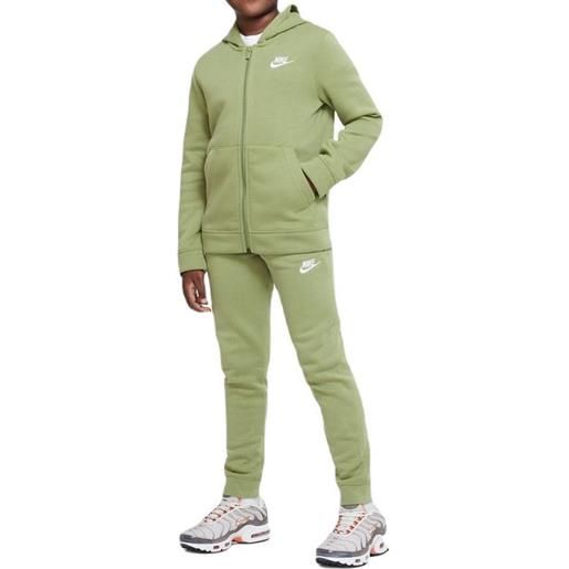 Nike tuta per ragazzi Nike boys nsw track suit bf core - alligator/alligator/alligator/white