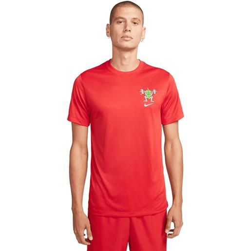 Nike t-shirt da uomo Nike dri-fit humor t-shirt - university red