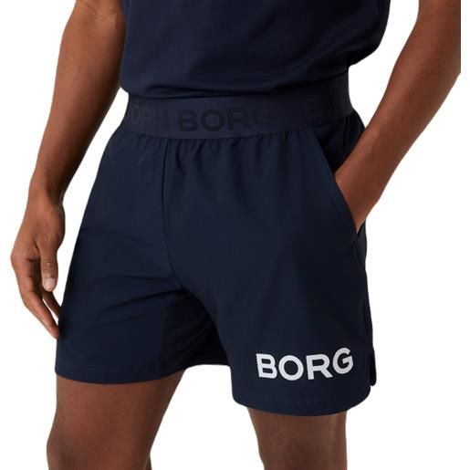 Björn Borg pantaloncini da tennis da uomo Björn Borg short shorts - navy