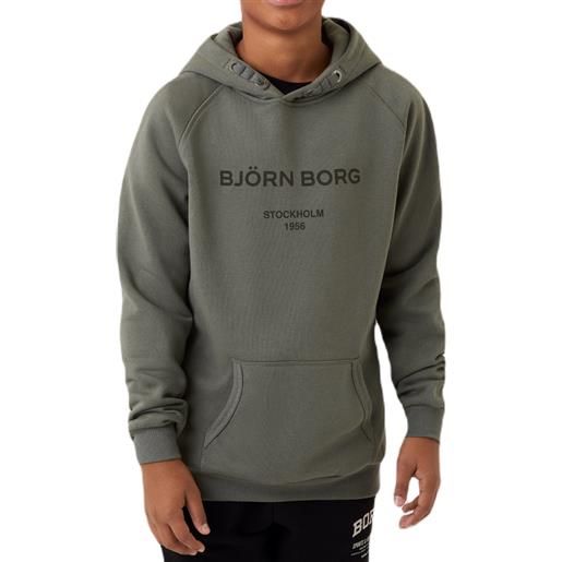 Björn Borg felpa per ragazzi Björn Borg borg hoodie - castor grey