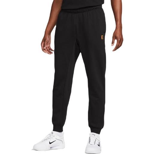 Nike pantaloni da tennis da uomo Nike court heritage pant - black