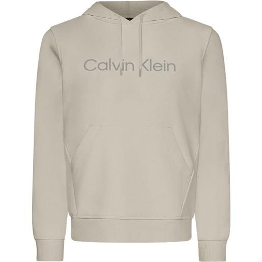 Calvin Klein felpa da tennis da donna Calvin Klein pw hoodie - oatmeal