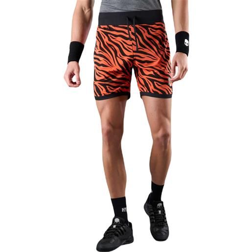 Hydrogen pantaloncini da tennis da uomo Hydrogen tiger tech shorts - orange