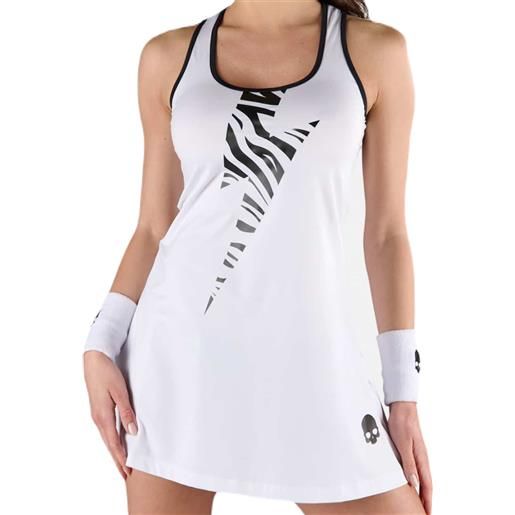 Hydrogen vestito da tennis da donna Hydrogen tiger tech dress - white/black