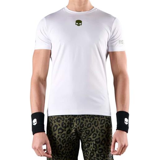 Hydrogen t-shirt da uomo Hydrogen panther tech t-shirt - white/military green