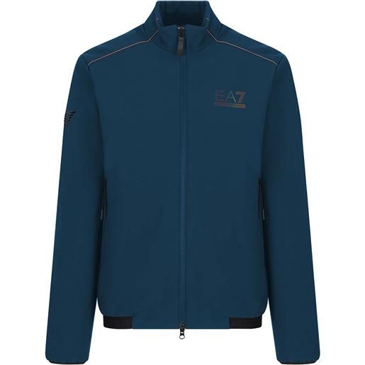 EA7 giacca da tennis da uomo EA7 man woven bomber jacket - moonlit ocean
