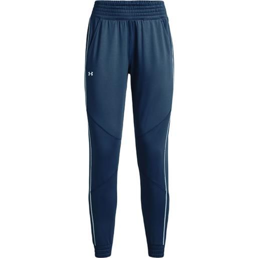 Under Armour pantaloni da tennis da donna Under Armour women's ua train cold weather pants - petrol blue/fuse teal