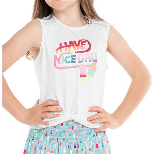 Lucky in Love maglietta per ragazze Lucky in Love novelty print have an ice day tank - multicolor
