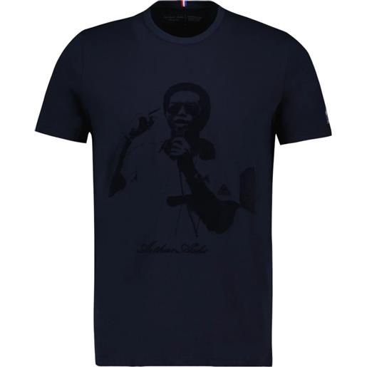 Le Coq Sportif t-shirt da uomo le coq heritage tee no. 2 fw22 - sky capitan