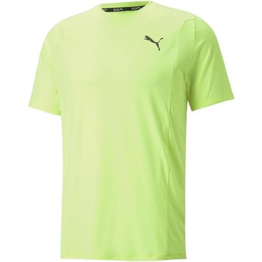 Puma t-shirt da uomo Puma cloudspun tee - lime squeeze heather