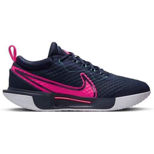 Nike scarpe da tennis da uomo Nike zoom court pro - obsidian/green glow/white/hyper pink