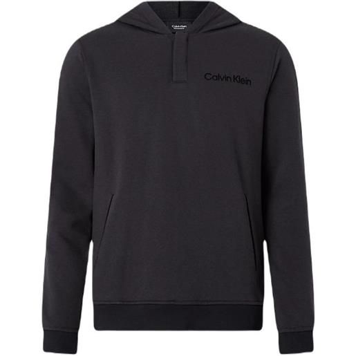 Calvin Klein felpa da tennis da uomo Calvin Klein pw hoodie - black beauty