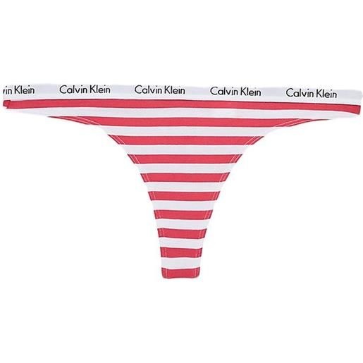 Calvin Klein intimo Calvin Klein thong 1p - rainer stripe/cut rose