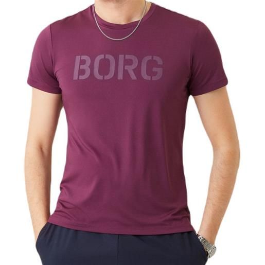 Björn Borg t-shirt da uomo Björn Borg graphic t-shirt - grape wine