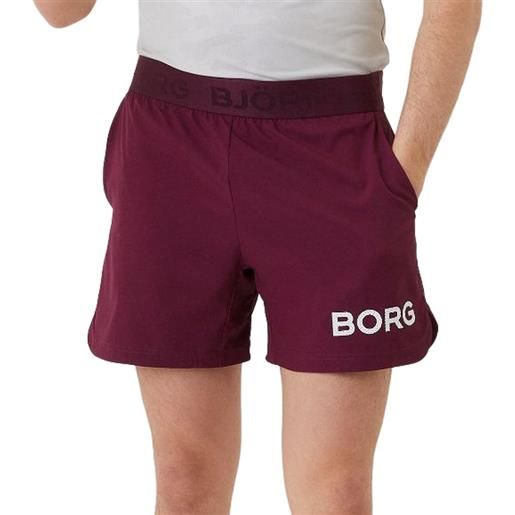 Björn Borg pantaloncini da tennis da uomo Björn Borg short shorts - grape wine