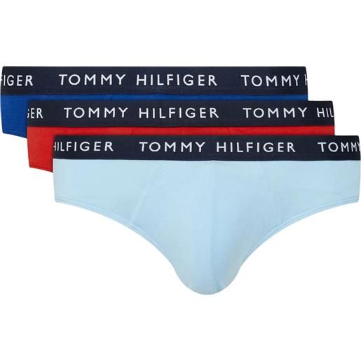 Tommy Hilfiger boxer sportivi da uomo Tommy Hilfiger brief 3p - bold blu/iceberg/empire flm