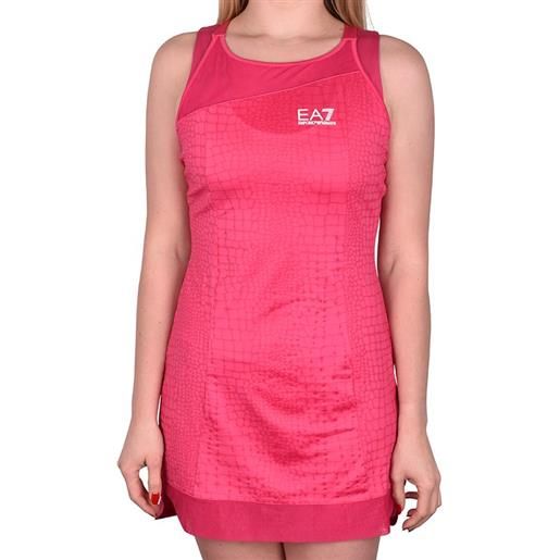 EA7 vestito da tennis da donna EA7 woman jersey dress - fancy pink yarrow