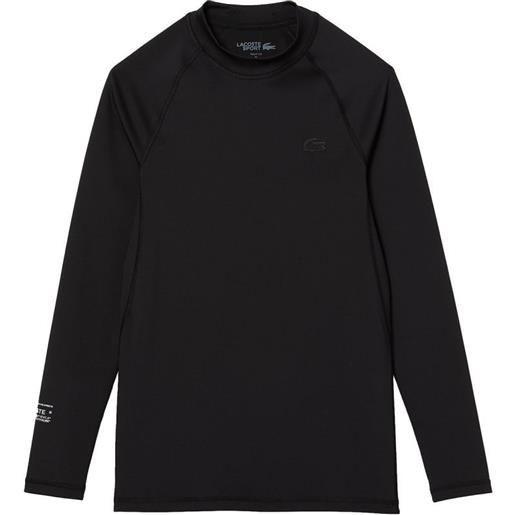 Lacoste t-shirt da tennis da uomo Lacoste sport thermal t-shirt - black