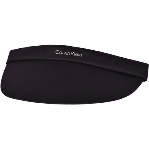 Calvin Klein visiera da tennis Calvin Klein must tpu logo visor - black